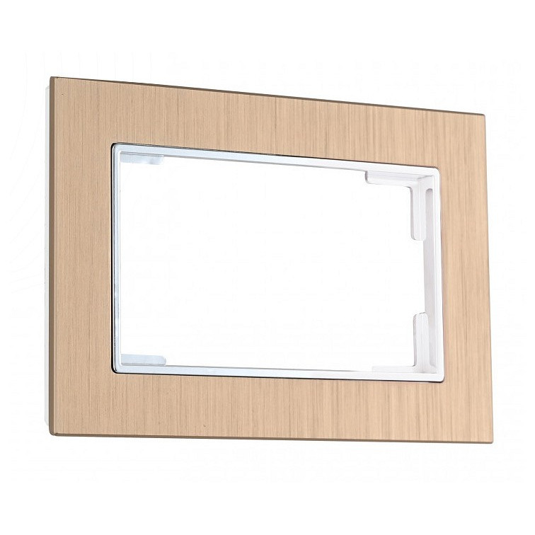 Рамка для двойной розетки arte milano am-503.12 503.12-double.shampan